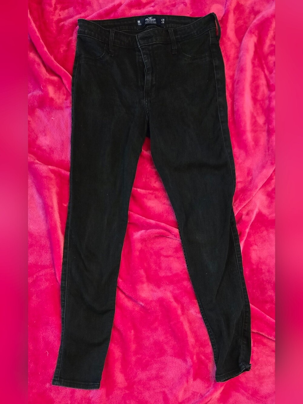 Hollister Women’s Black Skinny Jeans Size 9